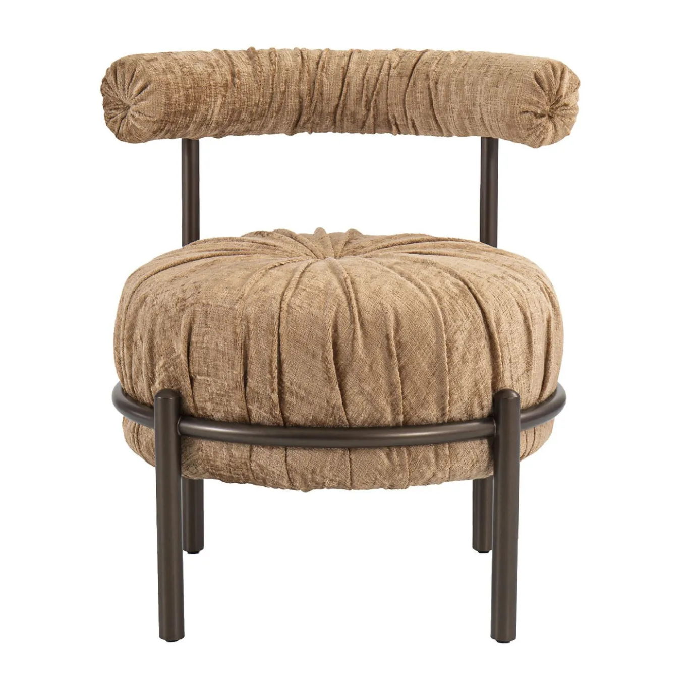 Sedia Lounge Rotonda Bonbon Beige