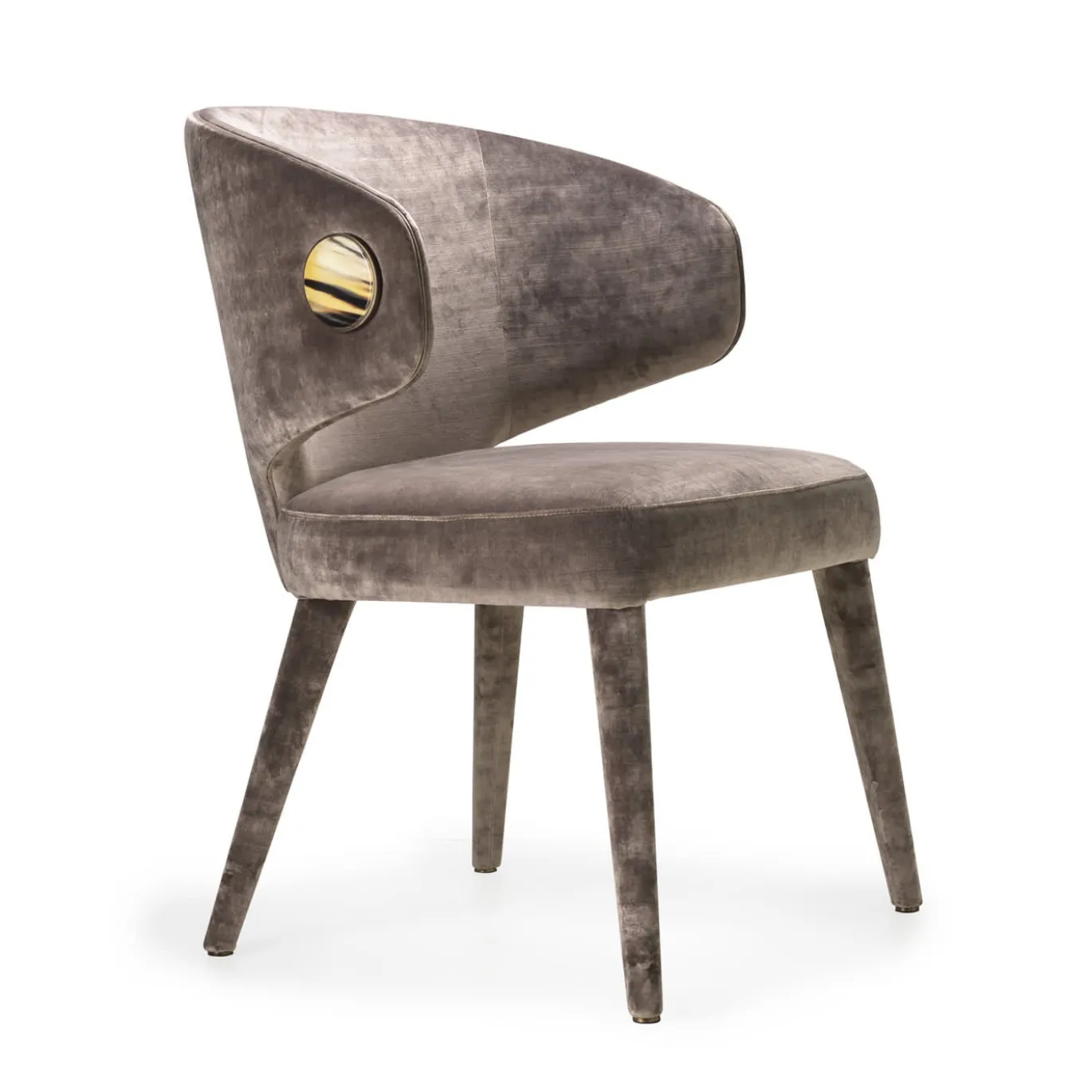Sedia marrone CIRCE