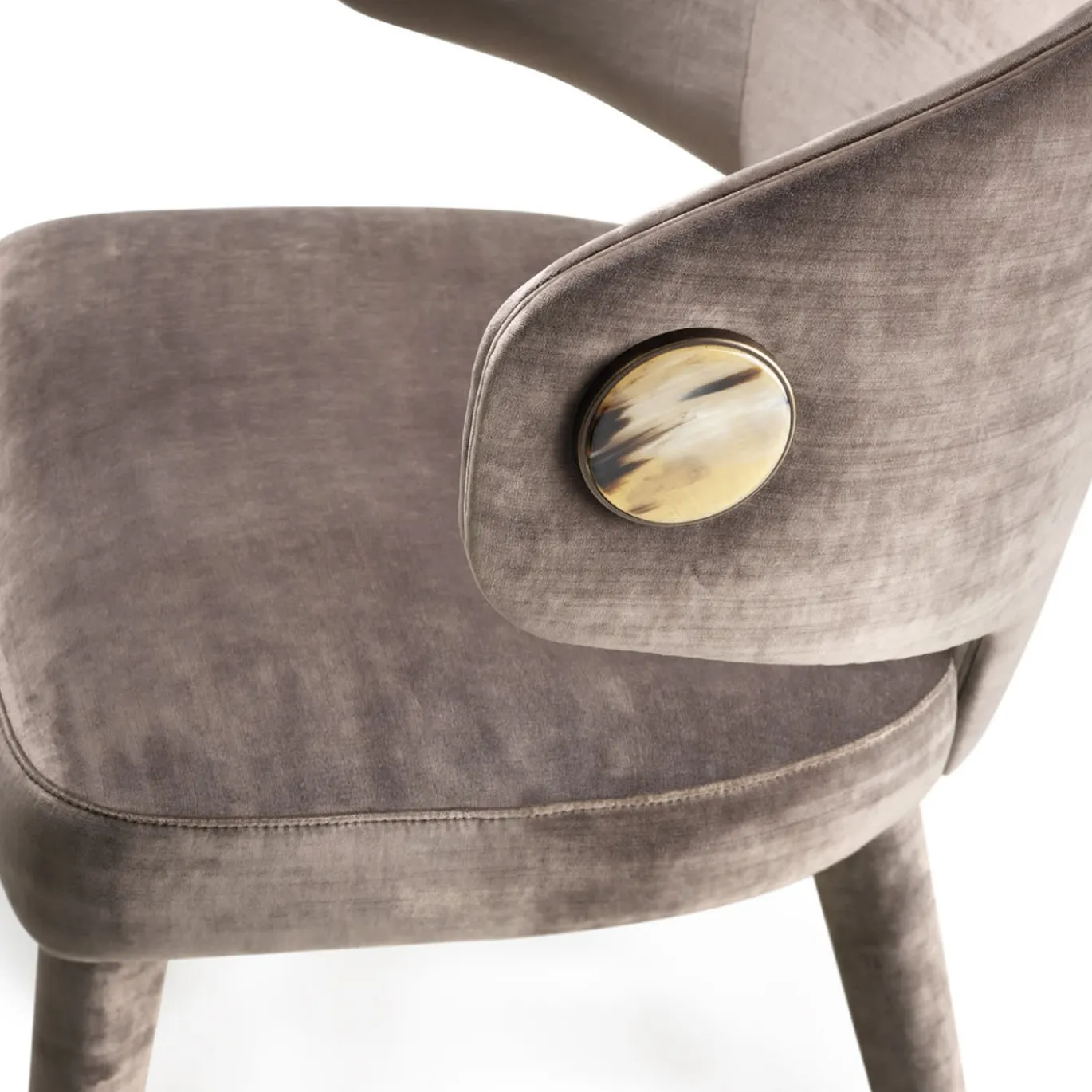 Sedia marrone CIRCE