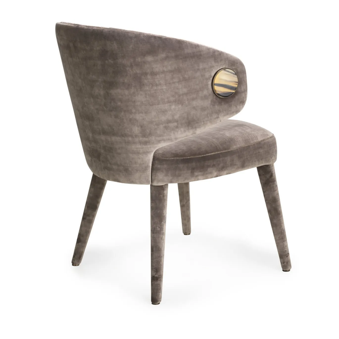 Sedia marrone CIRCE