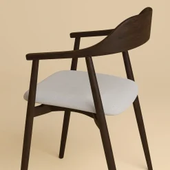 Sedia minimalista Mikura in Legno