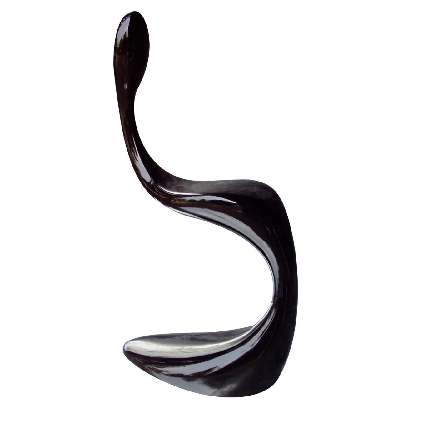 Sedia nera Ghost