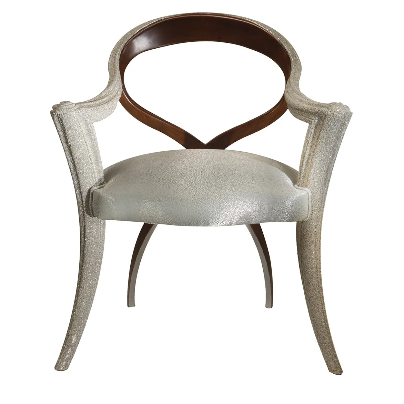 Sedia Opus white Caviar di Carlo Rampazzi