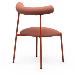 Sedia Pampa S Brick-Red di Studio Pastina