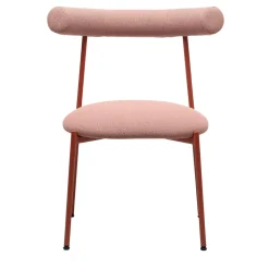 Sedia Pampa S rosa e rosso mattone di Studio Pastina