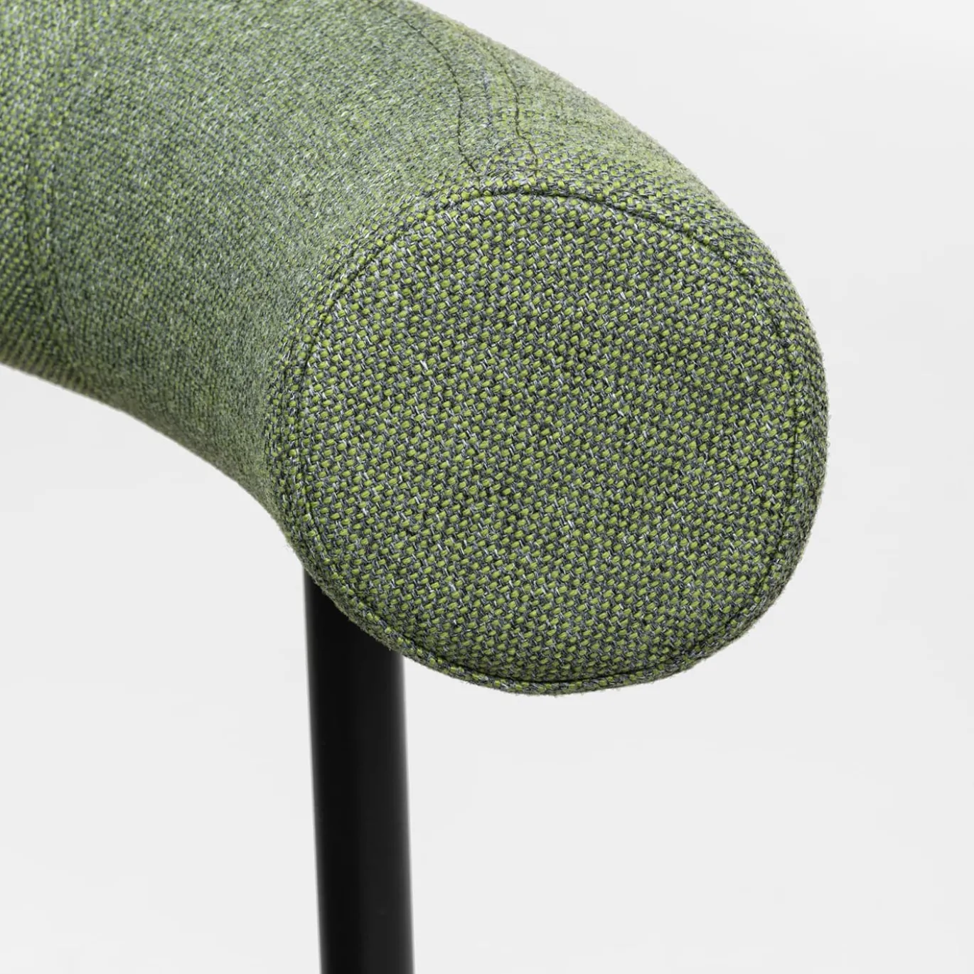 Sedia Pampa S verde e nera di Studio Pastina