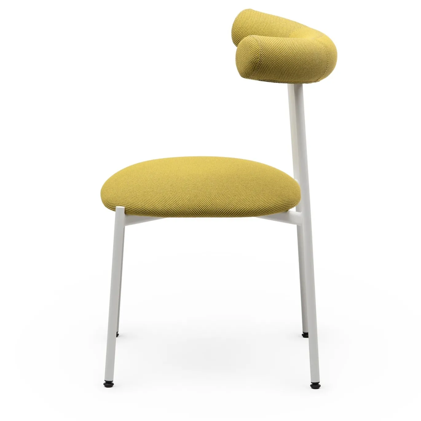 Sedia Pampa S verde lime e bianca di Studio Pastina