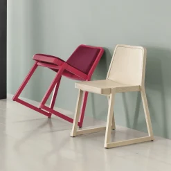 Sedia Roxanne Pink di Emilio Nanni