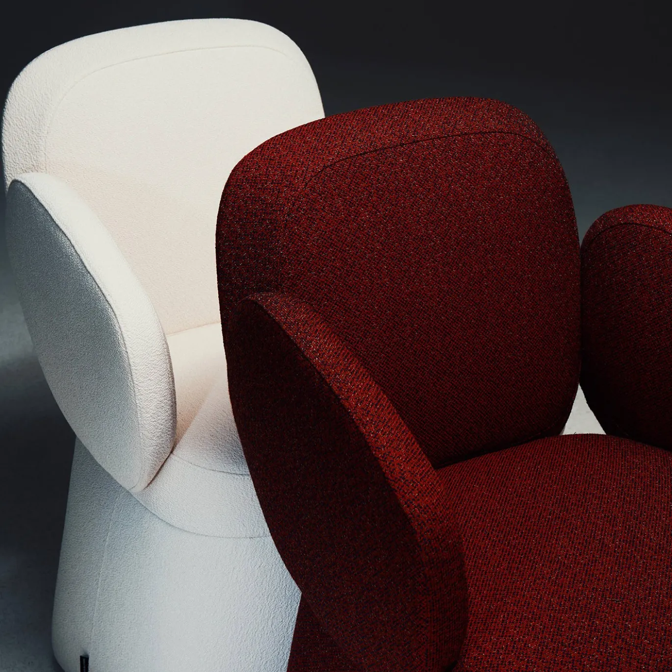 Sedia Sassi White di Atelier Oï
