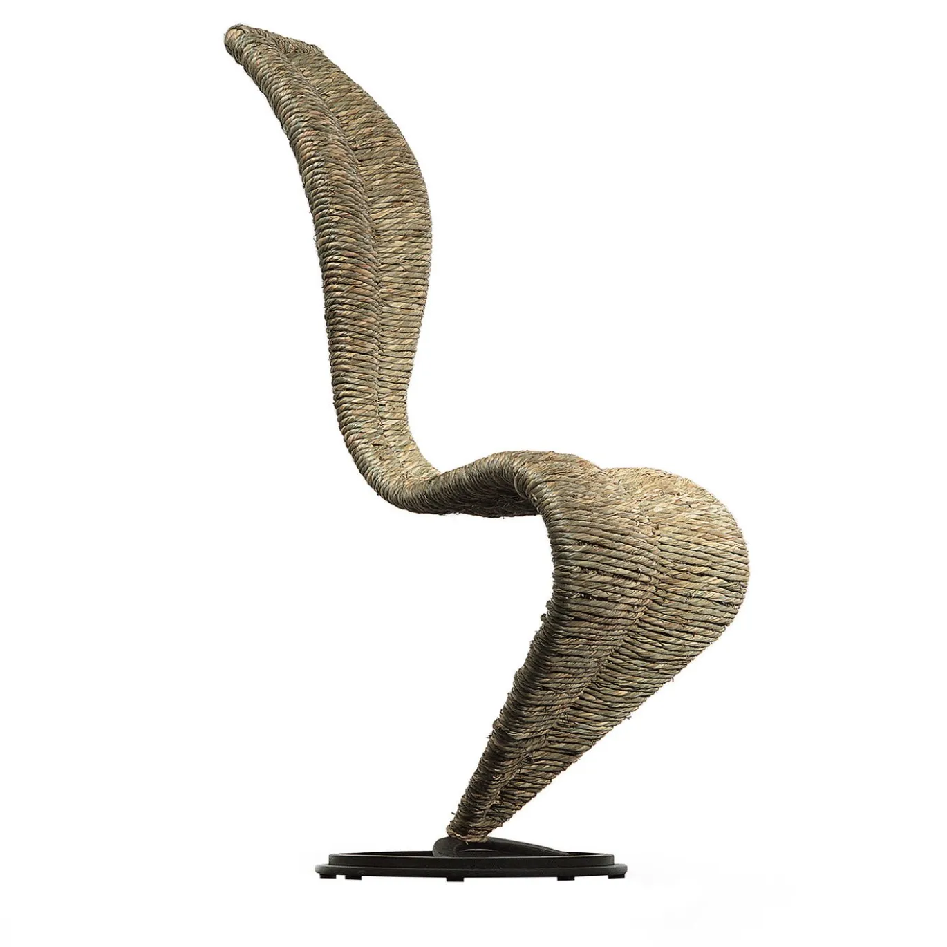 Sedia S-Chair Marrone di Tom Dixon