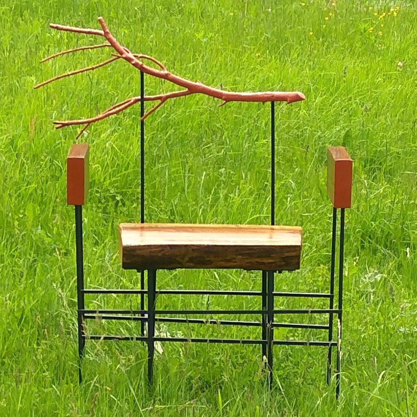 Sedia scultorea Trono del Re del Vento