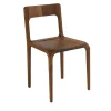 Sedia Sleek in noce di Karim Rashid