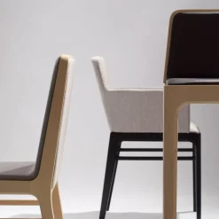Sedia Tip Tap 380 grigio di Claudio Perin - Collezione Tekhne