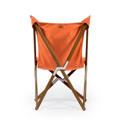 Sedia Tripolina in rosso terracotta