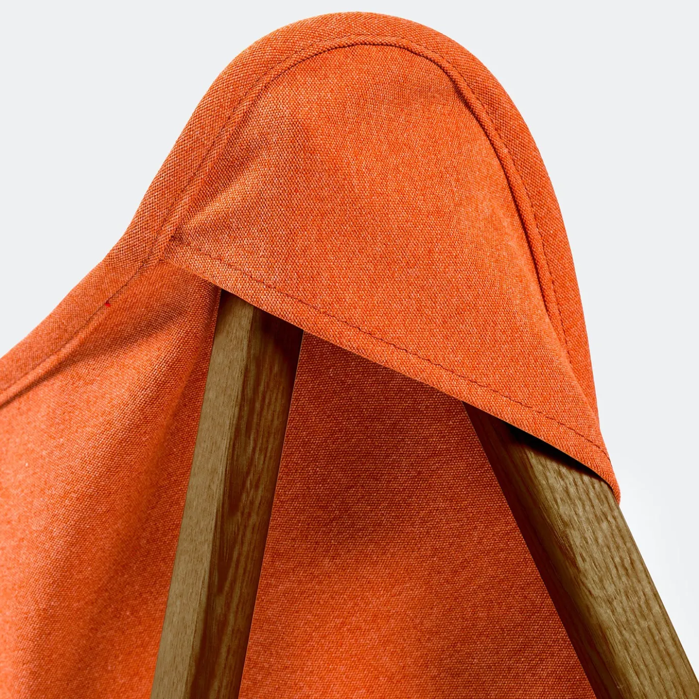 Sedia Tripolina in rosso terracotta