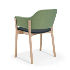 Sedia verde Gap 497 di Gil Sheffi & Yoav Avinoam - Collezione Tekhne