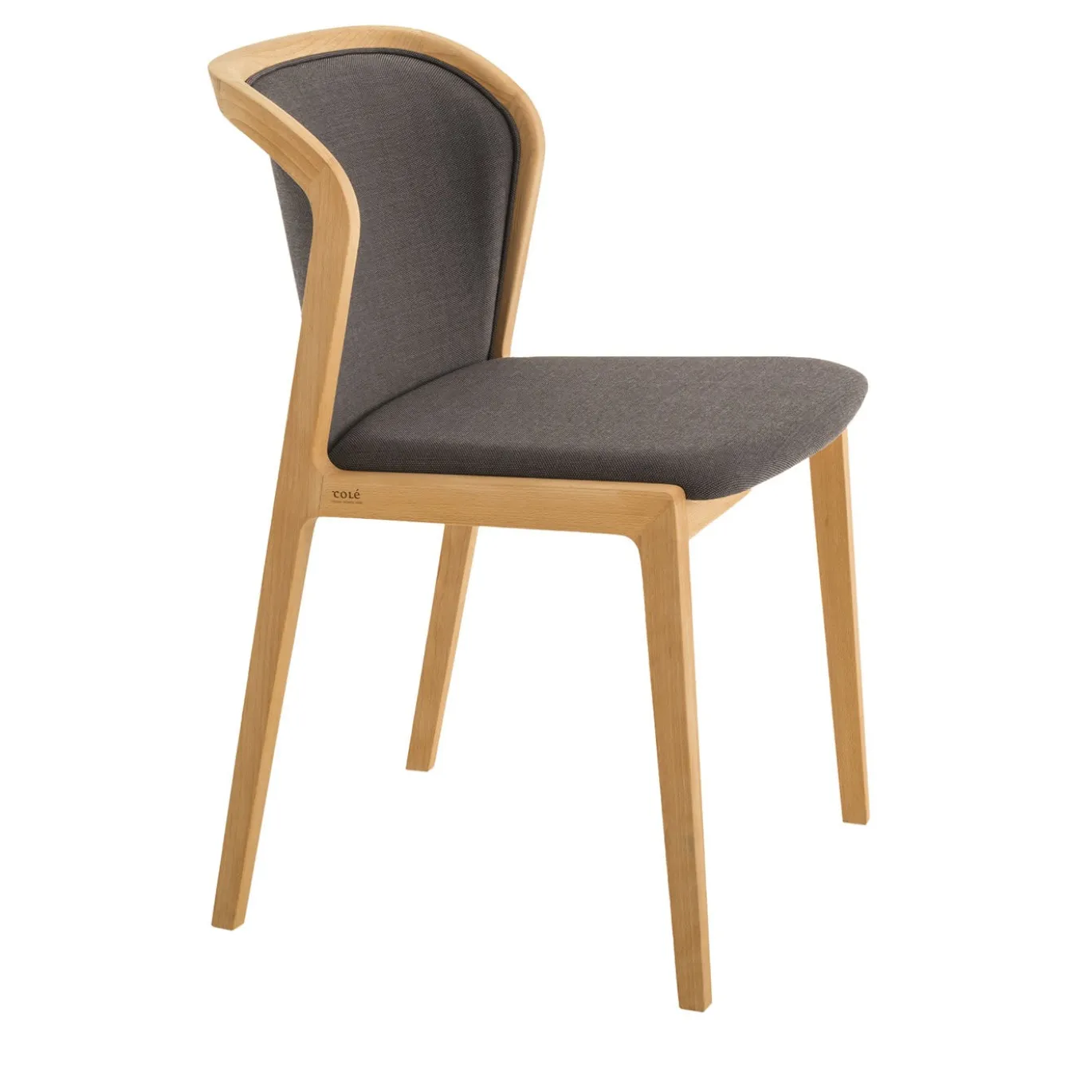 Sedia Vienna in faggio naturale Angel Gray