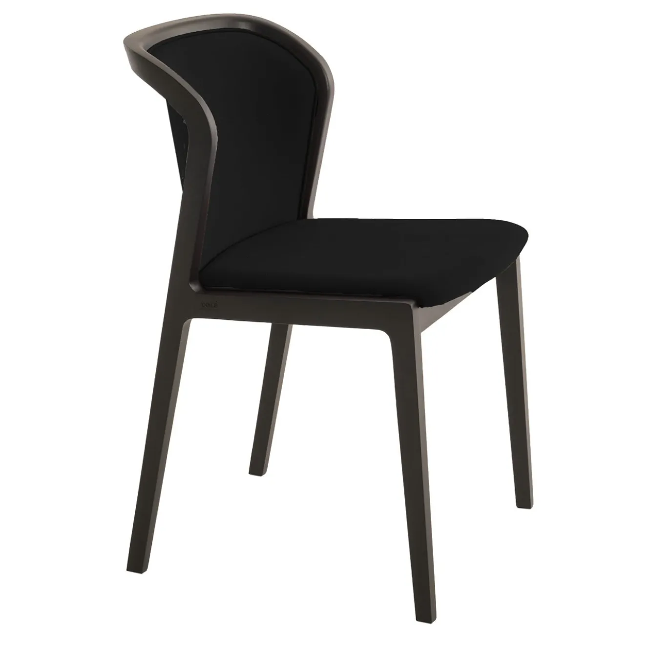 Sedia Vienna in faggio naturale nero