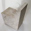 Sedia W in marmo travertino