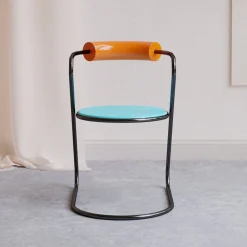 Sedia Z-Disk in Acciaio