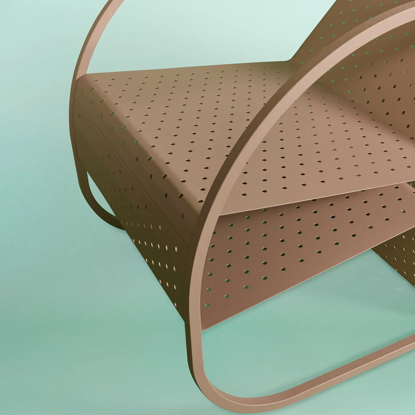 Seduta e tavolino Flip Melon di Salomé Hazan