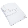 Set di 5 asciugamani crema assortiti