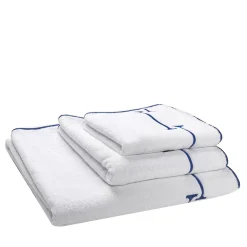 Set di asciugamani da bagno Piton bianchi