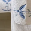 Set di 3 asciugamani da bagno Plumes