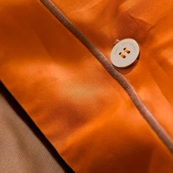 Set di biancheria da letto estiva - Marrone e arancione