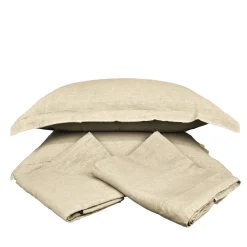 Set di biancheria da letto Sandstone in lino puro