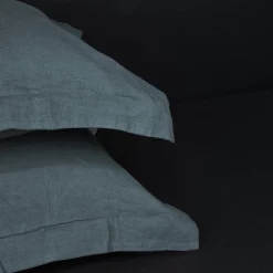 Set di biancheria da letto Sky Blue in lino puro