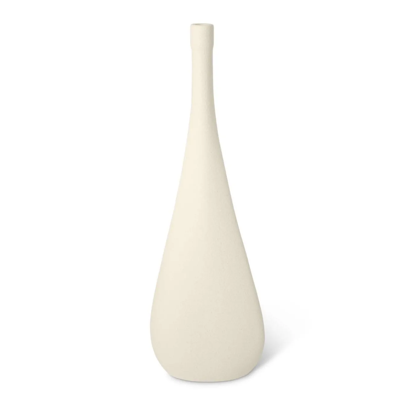 Set di 3 bottiglie decorative a goccia Kaolin