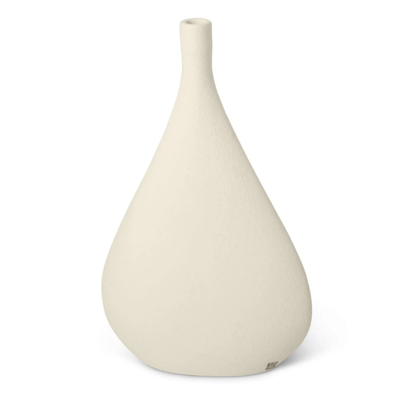 Set di 3 bottiglie decorative a goccia Kaolin