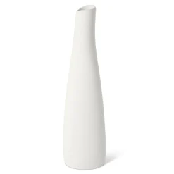 Set di 3 bottiglie decorative bianche