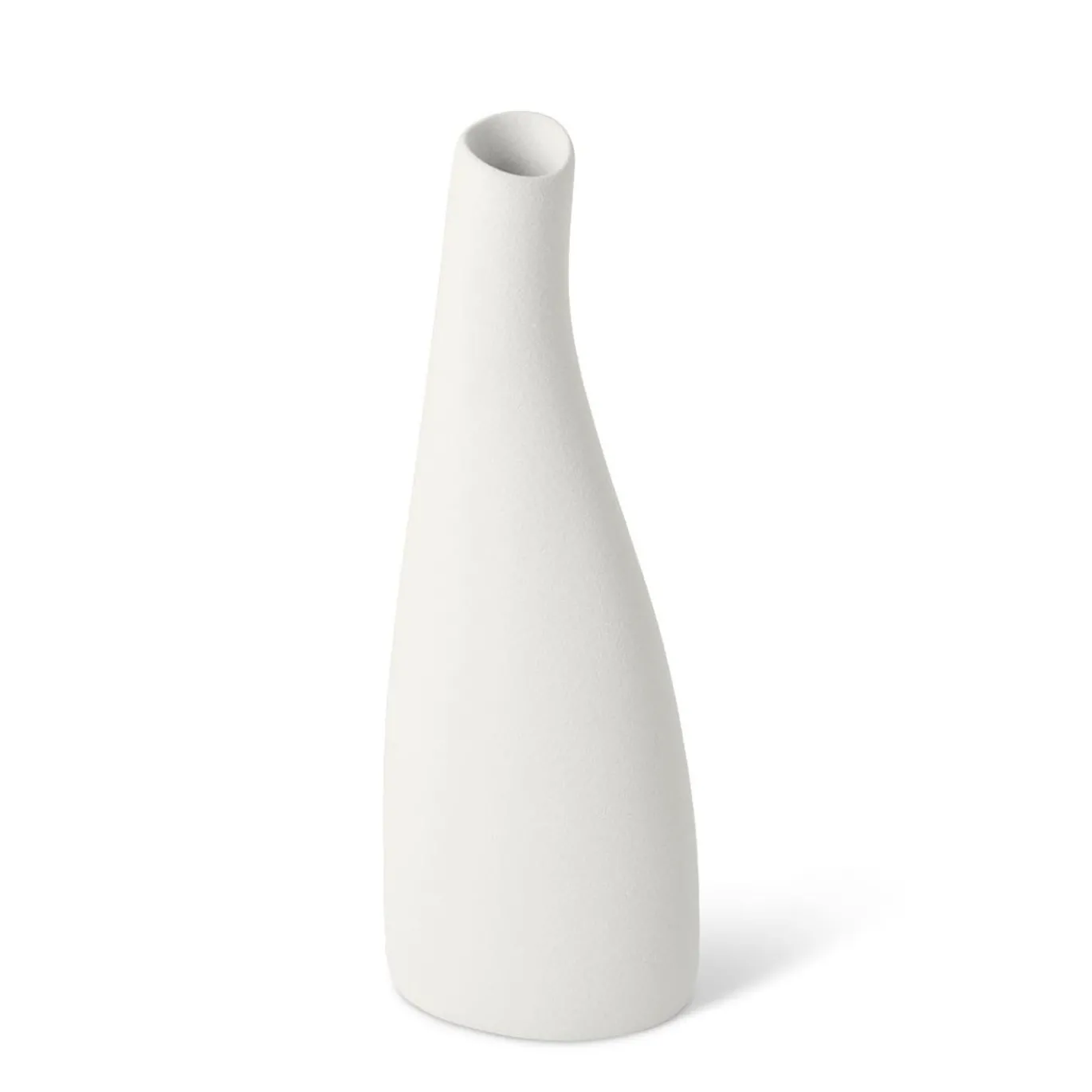 Set di 5 bottiglie decorative bianche