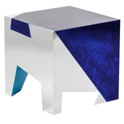 Set di cinque sgabelli Sissi Blu Di Prussia