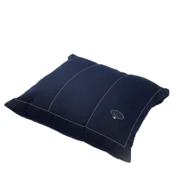 Set di 2 cuscini quadrati resistenti all'acqua di colore blu