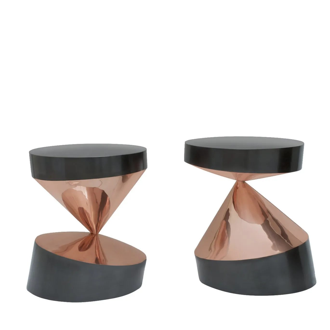 Set di due tavolini The Whirling Twins
