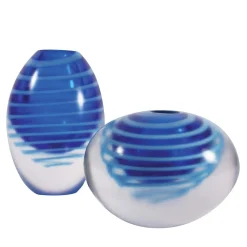 Set di due vasi blu Mistici