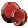 Set di due vasi rossi Mila