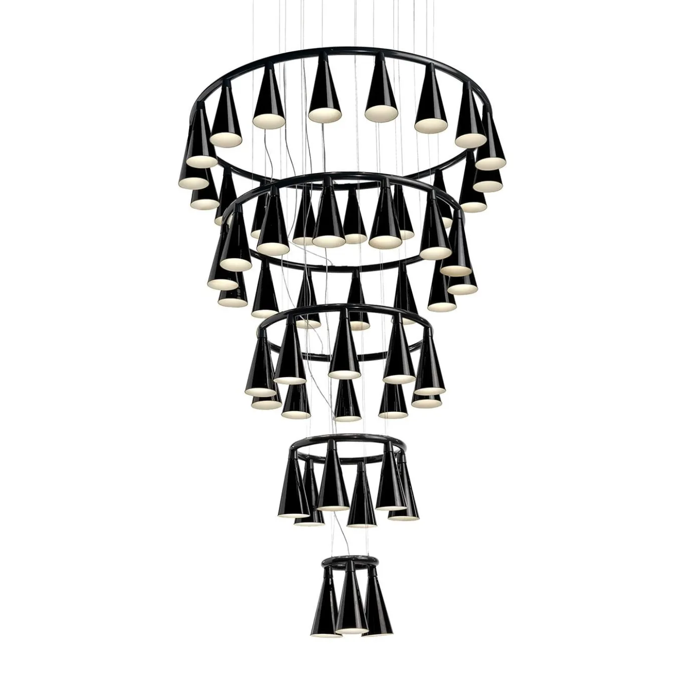 Set di lampadari Komori 02 di Nendo