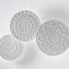 Set di 3 lampade da parete Còrbulas di Pierluigi Piu