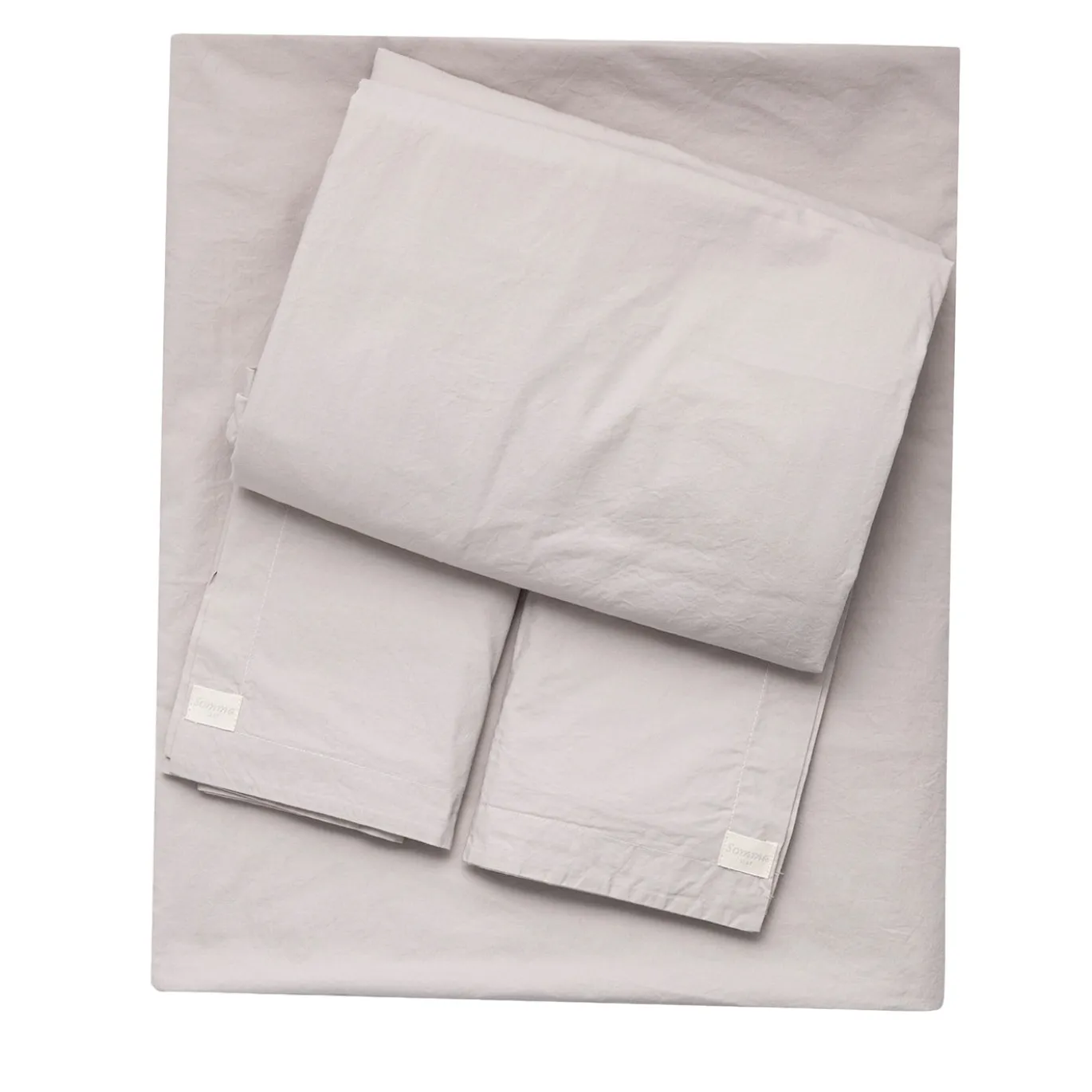 Set di lenzuola Memoria in cotone organico Beige