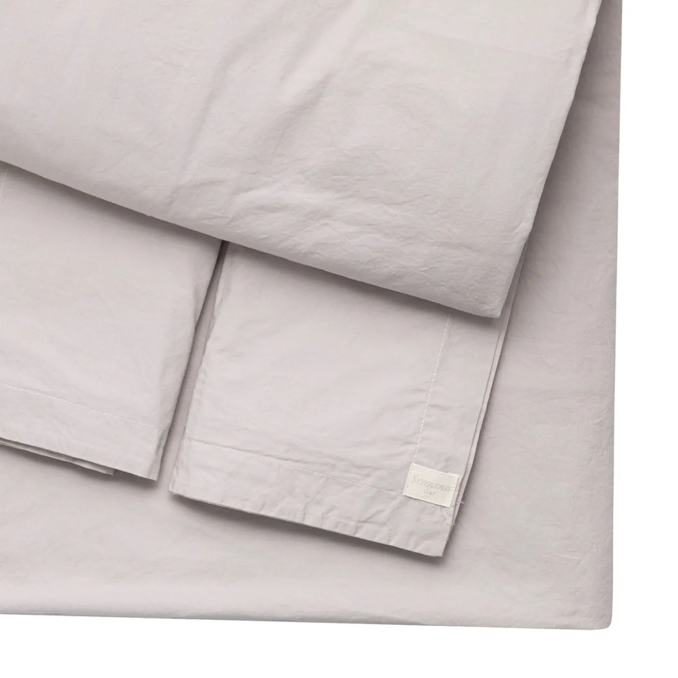 Set di lenzuola Memoria in cotone organico Beige