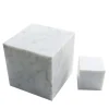 Set di Oggetti Decorativi in Marmo Bianco di Carrara