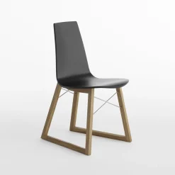 Set di 2 sedie Ray Black di Orlandini Design