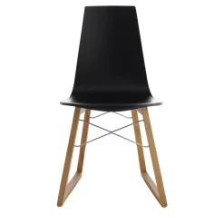 Set di 2 sedie Ray Black di Orlandini Design