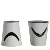 Set di 2 sgabelli Happy&Grumpy di Sakura Adachi