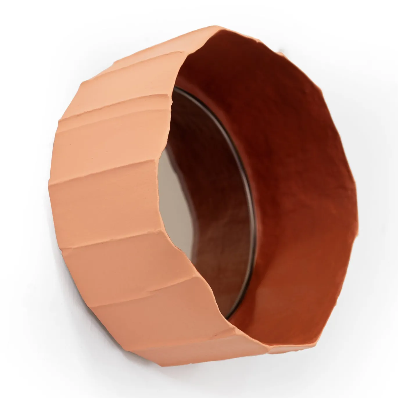 Set di 3 specchi da parete rotondi Ninfea 20 e 12 in ceramica