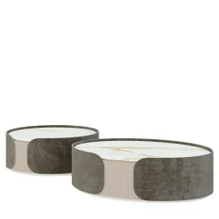 Set di 2 tavolini bassi